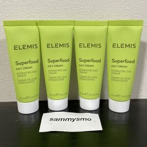 ELEMIS Superfood Day Cream Travel Size 20ml/.6oz NEW Hydrating day cream x4